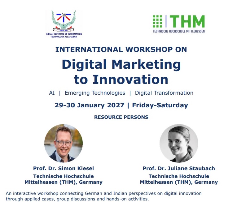 International Workshop on Digital Marketing to Innovation: AI, Emerging Technologies and Digital Transformation